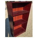 Mahogany-colored Melamine Shelf Mahogany-colored Melamine Shelf