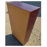 Mahogany-colored Melamine Shelf Mahogany-colored Melamine Shelf