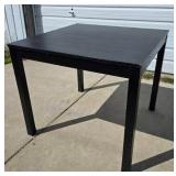 Black Wooden Table Black Wooden Table