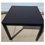 Black Wooden Table Black Wooden Table