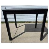 Black Wooden Table Black Wooden Table