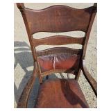 Antique Wooden Rocking Chair Antique Wooden Rocking Chair