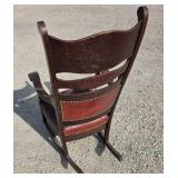 Antique Wooden Rocking Chair Antique Wooden Rocking Chair