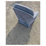 Cushy Blue Chair, slightly dirty Cushy Blue Chair, slightly dirty