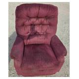 Maroon LA-Z-BOY Recliner Maroon LA-Z-BOY Recliner