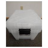 Set of 3 Greenmade Storage Bins with Lid, 27 Gallon Set of 3 Greenmade Storage Bins with Lid, 27 Gallon