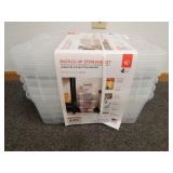 IRIS Buckle-Up Storage Set of 4, 12.9 Quart IRIS Buckle-Up Storage Set of 4, 12.9 Quart