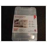 IRIS Buckle-Up Storage Set of 4, 12.9 Quart IRIS Buckle-Up Storage Set of 4, 12.9 Quart