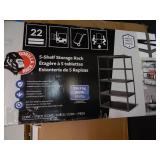 Gorilla 5-Shelf Heavy-Duty Industrial Rack Z-Beam Steel Shelving Gorilla 5-Shelf Heavy-Duty Industrial Rack Z-Beam Steel Shelving