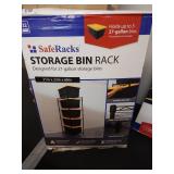Safe Racks Storage Bin Rack for 27 Gal. Storage Bins **Bins NOT included** Safe Racks Storage Bin Rack for 27 Gal. Storage Bins **Bins NOT included**