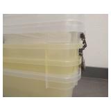 IRIS Buckle-Up Storage Set of 4, 12.9 Quart IRIS Buckle-Up Storage Set of 4, 12.9 Quart