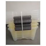 IRIS Buckle-Up Storage Set of 4, 12.9 Quart IRIS Buckle-Up Storage Set of 4, 12.9 Quart