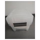 IRIS Buckle-Up Storage Set of 4, 12.9 Quart **two bins, 4 lids** IRIS Buckle-Up Storage Set of 4, 12.9 Quart **two bins, 4 lids**