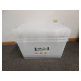 Set of 3 Greenmade Instaview 45 Quart Multi-Use Storage Bins Set of 3 Greenmade Instaview 45 Quart Multi-Use Storage Bins