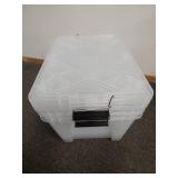 Set of 3 Greenmade Instaview 45 Quart Multi-Use Storage Bins Set of 3 Greenmade Instaview 45 Quart Multi-Use Storage Bins