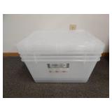 Set of 3 Greenmade Instaview 45 Quart Multi-Use Storage Bins Set of 3 Greenmade Instaview 45 Quart Multi-Use Storage Bins