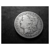 1881 CC Morgan Silver Dollar 1881 CC Morgan Silver Dollar