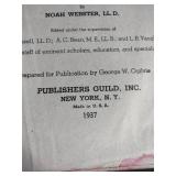 1937 Webster Dictionary 1937 Webster Dictionary