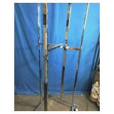 Heavy Duty Clothing Adjustable Chrome Garment Rack Heavy Duty Clothing Adjustable Chrome Garment Rack