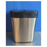NINESTARS Motion Sensor 3.2 Gal Stainless Steel Trash Can NINESTARS Motion Sensor 3.2 Gal Stainless Steel Trash Can