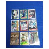 9 Rickey Henderson Cards 9 Rickey Henderson Cards