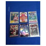 6 Pete Rose Cards 6 Pete Rose Cards