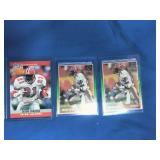 3 Deion Sanders Cards 3 Deion Sanders Cards