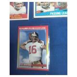 5 Joe Montana Cards 5 Joe Montana Cards