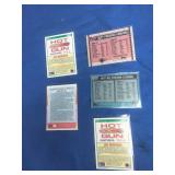 5 Joe Montana Cards 5 Joe Montana Cards