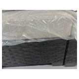 KATHY IRELAND River Brook Collection Lot of 2- K1043B-AS Patio Chairs with Cushions- Walnut Wicker KATHY IRELAND River Brook Collection Lot of 2- K1043B-AS Patio Chairs with Cushions- Walnut Wicker