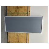 LOAAO 72x32 Inch White Metal Framed Bathroom Mirror for Wall, White Bathroom Vanity Mirror Farmhouse, Large Rounded Rectangle Mirror, Anti-Rust, Tempered Glass, Hangs Horizontally or Vertically LOAAO 72x32 Inch White Metal Framed Bathroom Mirror for Wall, White Bathroom Vanity Mirror Farmhouse, Large Rounded Rectangle Mirror, Anti-Rust, Tempered Glass, Hangs Horizontally or Vertically