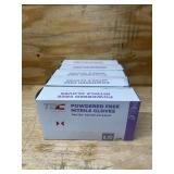 TAC GLOBAL SOLUTIONS Powdered Free Nitrile Gloves Large lot of 5 TAC GLOBAL SOLUTIONS Powdered Free Nitrile Gloves Large lot of 5