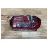 Lot of 2-  25 ft. 16/3 Medium-Duty Indoor/Outdoor Extension Cords, Red and Black Lot of 2-  25 ft. 16/3 Medium-Duty Indoor/Outdoor Extension Cords, Red and Black