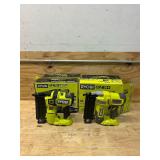 RYOBI Brad Nailer lot of 4 (for parts only) RYOBI Brad Nailer lot of 4 (for parts only)