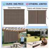 LOVE STORY Patio Shades Roll up Outdoor 7 LOVE STORY Patio Shades Roll up Outdoor 7