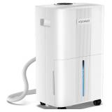 Dehumidifier for Home,Basement,Bathroom, Bedroom 21 Pint 1600 Sq ft Portable Quiet Small Dehumidifiers with Drain Hose Intelligent Humidity Control,3 Modes,24H Timer,Auto Defrost 21 Pint Dehumidifier for Home,Basement,Bathroom, Bedroom 21 Pint 1600 Sq ft Portable Quiet Small Dehumidifiers with Drain Hose Intelligent Humidity Control,3 Modes,24H Timer,Auto Defrost 21 Pint