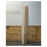 WPC Wood Slat Wall Panels, 8 Pack Accent Slat Wood Slats for Wall and Ceilings, Acoustic Panels for Interior Wall Modern D cor, Oak, 95 x 6 in WPC Wood Slat Wall Panels, 8 Pack Accent Slat Wood Slats for Wall and Ceilings, Acoustic Panels for Interior Wall Modern D cor, Oak, 95 x 6 in