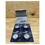 CAMPBELL HAUSFELD 1/4-Inch NPT Compressor Pressure Gauge CAMPBELL HAUSFELD 1/4-Inch NPT Compressor Pressure Gauge