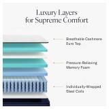 Premier Rest 14" Queen Mattress - Luxury Hybrid Memory Foam - 365 Night Trial - Premium Pressure-Relieving Layers - Forever Warranty - Mattress in a Box - CertiPUR-US Certified Premier Rest 14" Queen Mattress - Luxury Hybrid Memory Foam - 365 Night Trial - Premium Pressure-Relieving Layers - Forever Warranty - Mattress in a Box - CertiPUR-US Certified