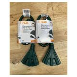 Lot of 2 - 2 ft. 14/3 Light Duty Indoor/Outdoor Extension Cord with Multiple Outlet Triple Tap End, Green Lot of 2 - 2 ft. 14/3 Light Duty Indoor/Outdoor Extension Cord with Multiple Outlet Triple Tap End, Green