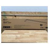 Commercial Electric 1-Pack 4 ft. 5200 Lumens LED Wraparound Light Garage Shop Light Office Warehouse Lighting 120-277V 4000K Bright White Commercial Electric 1-Pack 4 ft. 5200 Lumens LED Wraparound Light Garage Shop Light Office Warehouse Lighting 120-277V 4000K Bright White