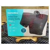 Homedics Corded Electric Weighted Neck and Back Massage Wrap with Soothing Heat Homedics Corded Electric Weighted Neck and Back Massage Wrap with Soothing Heat