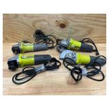 RYOBI Lot of 4 (for parts only) RYOBI Lot of 4 (for parts only)