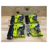 RYOBI Lot of 4 (for parts only) RYOBI Lot of 4 (for parts only)