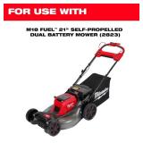 Milwaukee M18 Fuel 21 in. Standard Mower Blade For Walk-Behind Mowers 1 pk lot of 2 09172524.8 Milwaukee M18 Fuel 21 in. Standard Mower Blade For Walk-Behind Mowers 1 pk lot of 2 09172524.8