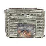 Disposable BBQ Trays, 4 pack, 2 Large + 2 Small lot of 4 Disposable BBQ Trays, 4 pack, 2 Large + 2 Small lot of 4