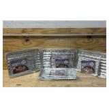 Disposable BBQ Trays, 4 pack, 2 Large + 2 Small lot of 4 Disposable BBQ Trays, 4 pack, 2 Large + 2 Small lot of 4