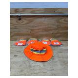 MCR Safety HVH100 Boonie Hat, High-Vis orange mesh, solid brim,2" Lime/Silver lot of 5 MCR Safety HVH100 Boonie Hat, High-Vis orange mesh, solid brim,2" Lime/Silver lot of 5