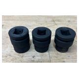 KLUTCH Impact Socket lot of 3 KLUTCH Impact Socket lot of 3