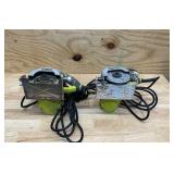 RYOBI Saws Lot of 2 (for parts only) RYOBI Saws Lot of 2 (for parts only)